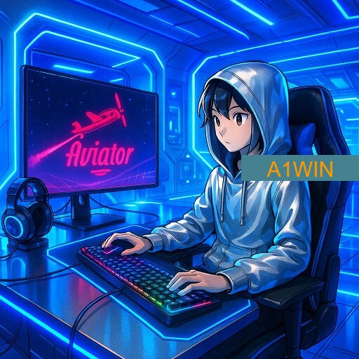 Imagem promocional da A1WIN mostrando a plataforma e suas vantagens