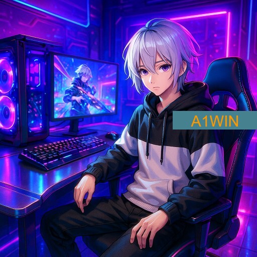 Imagem promocional da A1WIN mostrando a plataforma e suas vantagens