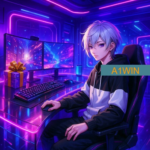 Imagem promocional da A1WIN mostrando a plataforma e suas vantagens