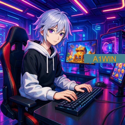 Imagem promocional da A1WIN mostrando a plataforma e suas vantagens