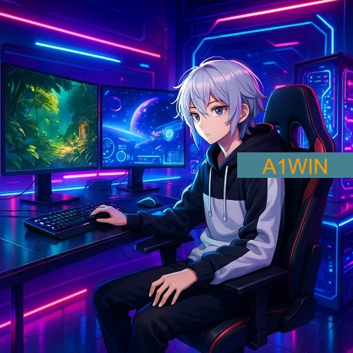 Imagem promocional da A1WIN mostrando a plataforma e suas vantagens