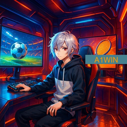 Imagem promocional da A1WIN mostrando a plataforma e suas vantagens