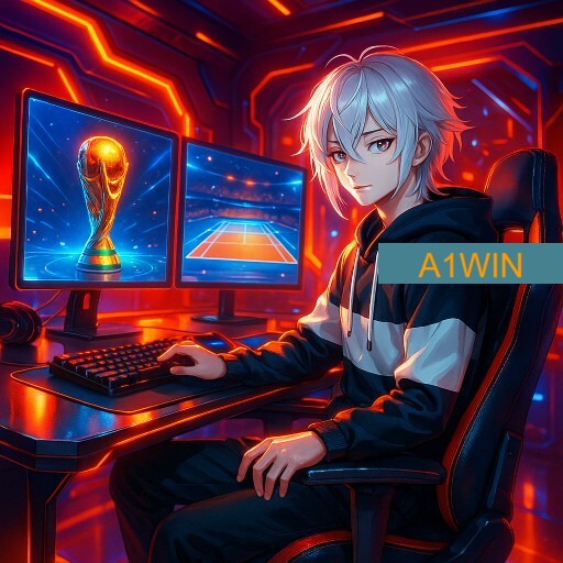 Imagem promocional da A1WIN mostrando a plataforma e suas vantagens