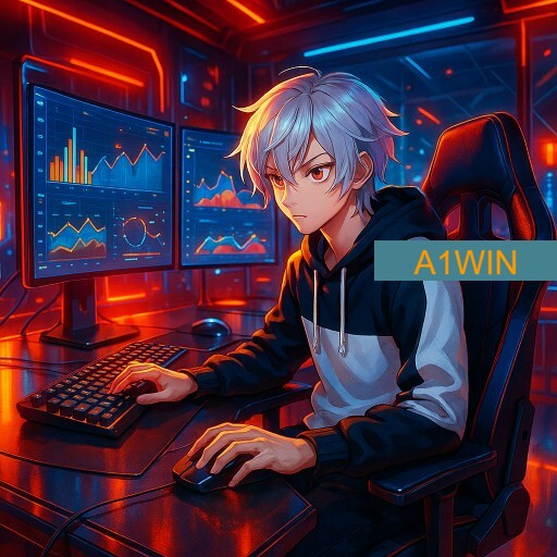 Imagem promocional da A1WIN mostrando a plataforma e suas vantagens