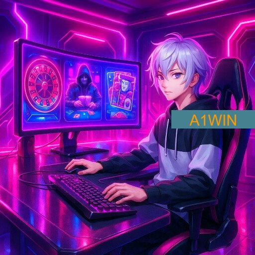 Imagem promocional da A1WIN mostrando a plataforma e suas vantagens