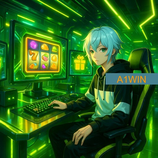 Imagem promocional da A1WIN mostrando a plataforma e suas vantagens